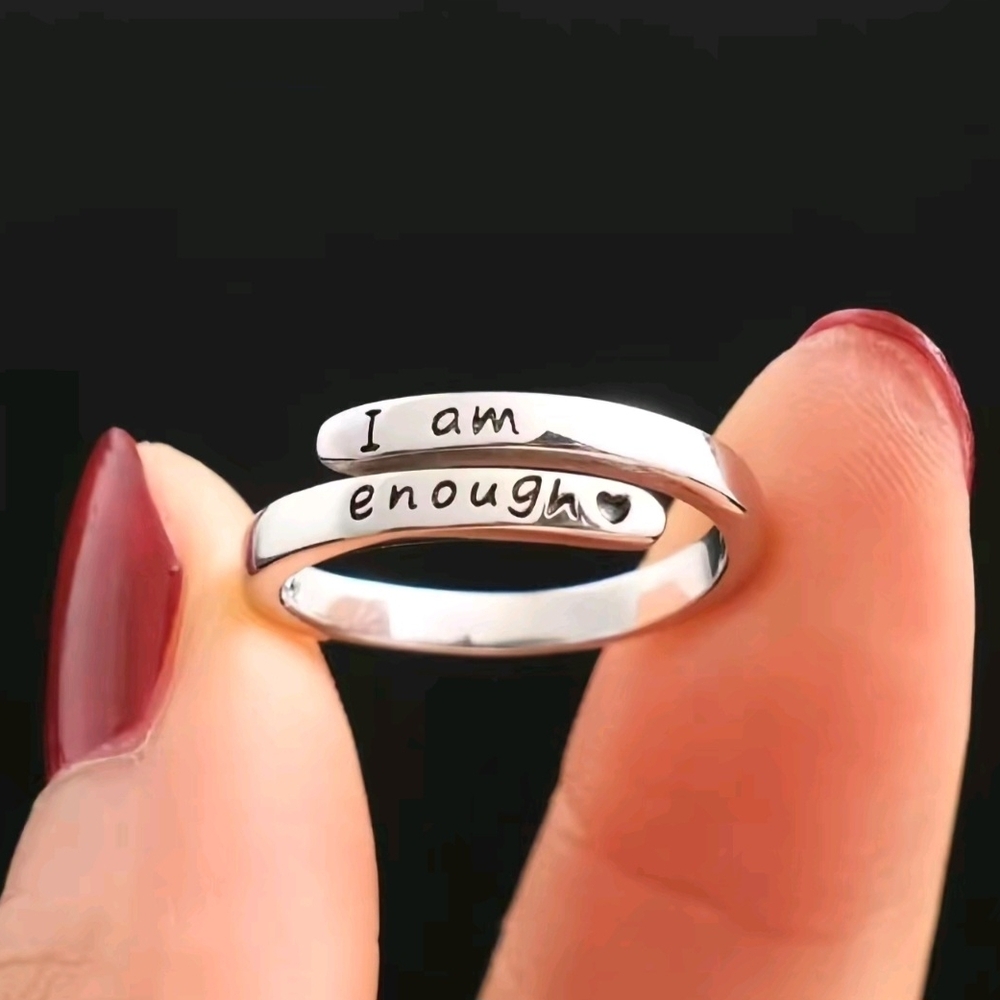 Silver Inspirational Ring